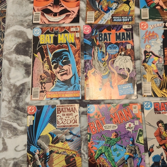 Dc Comincs Lot Of 14 Batman EUC 1980s #416 407 410 362 418 360 318 6 319 320 - Picture 2 of 4